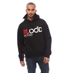 Blood Brother Mens Brand Hoodie / Black